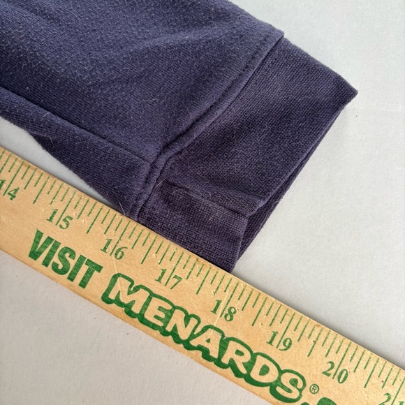 Grayson/Threads Ladies Navy Blue Lightweight Sweatshirt size large.Happy - Picture 8 of 8